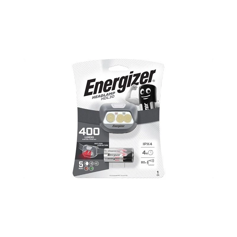 ENERGIZER ŽIBINTUVAS KAKTINIS HDL30 3AAA 400 lm