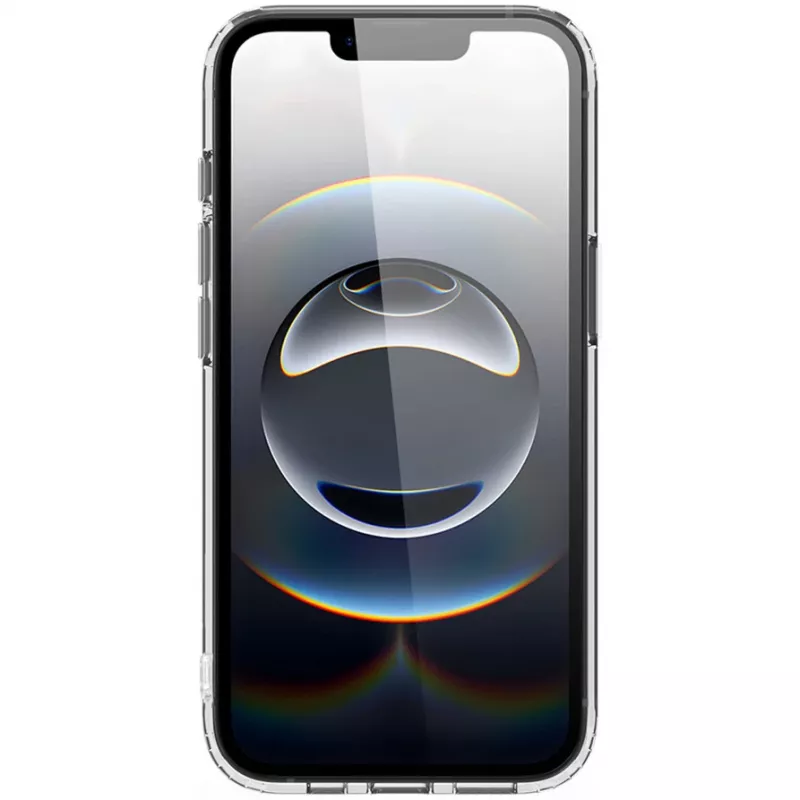 Nevox StyleShell SHOCKFlex dėklas, skirtas iPhone 16e/17e, suderinamas su MagSafe, permatomas