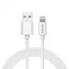Savio Cl-193 USB kabelis USB 2.0 2 m USB A USB C/Lightning Baltas