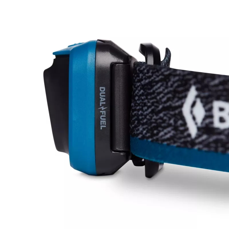 Žibintuvėlis ant galvos Black Diamond Astro 300 Black, Blue Headband