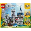 LEGO Creator 3-in-1 Viduramžių riterio pilies statybos rinkinys 31168 — 1371 detalė, 6 minifigūrėlės, nuo 9 metų