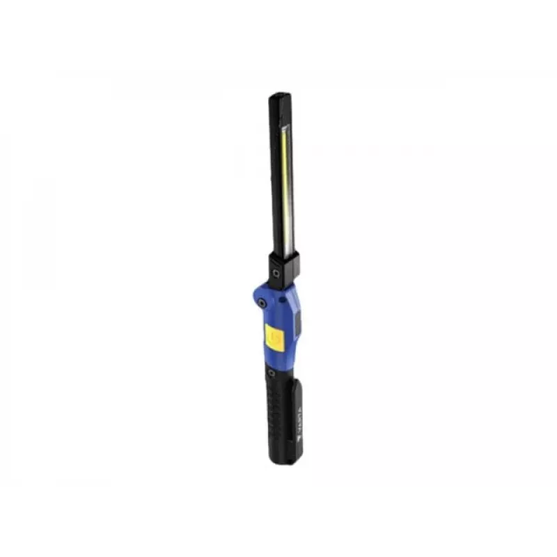 Nešiojamas darbinis žibintas Varta Work Flex Black LED, 100 lm, įmontuota baterija, 6 h, aliuminis/nailonas/PC/guma, 120 mm