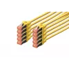 Digitus DK-1644-030-Y-10 CAT 6 S/FTP jungtinis kabelis 3 m, geltonas, 10 vnt. pakuotėje