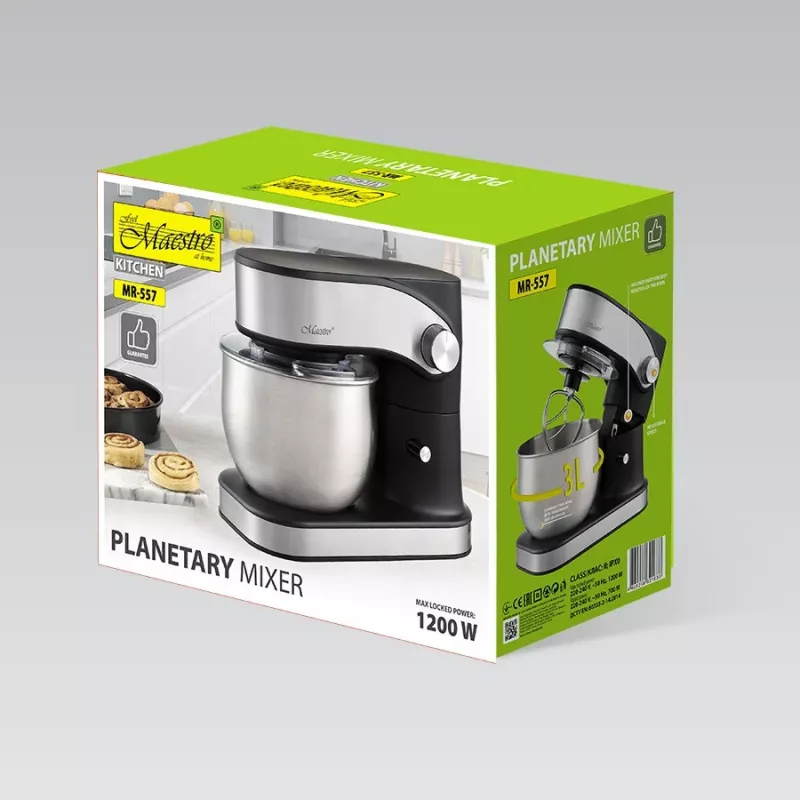 Virtuvinis kombainas Maestro MR-557, 3 L dubuo, 1200 W variklis