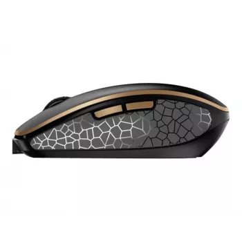 CHERRY DW 9100 SLIM belaidė klaviatūra su pele RF Wireless + Bluetooth AZERTY juoda