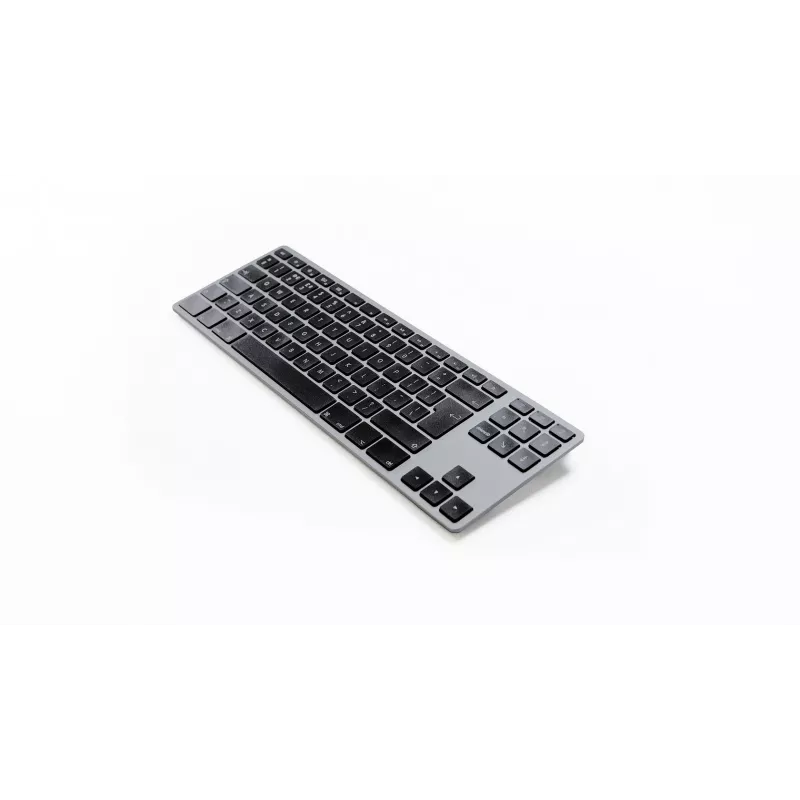 Mechaninė klaviatūra Matias FK408BTB-UK Tenkeyless Bluetooth Aliuminė Space Gray