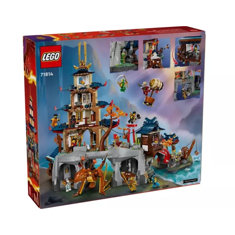 LEGO Ninjago 71814 Turnyro šventyklos miestas