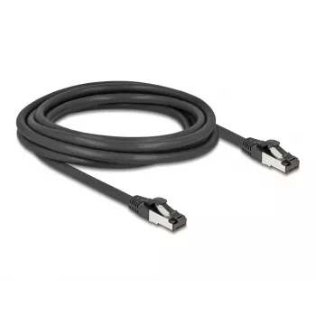 Tinklo kabelis DeLOCK 80573 RJ-45 Cat8.1 3 m Juodas