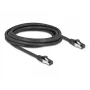 Tinklo kabelis DeLOCK 80573 RJ-45 Cat8.1 3 m Juodas