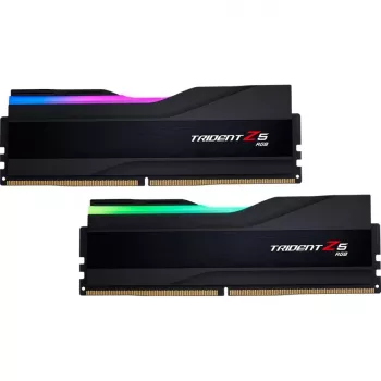 DIMM 64 GB DDR5-6000, Arbeitsspeicher schwarz, F5-6000J2836G32GX2-TZ5RK, Trident Z5 RGB, INTEL XMP