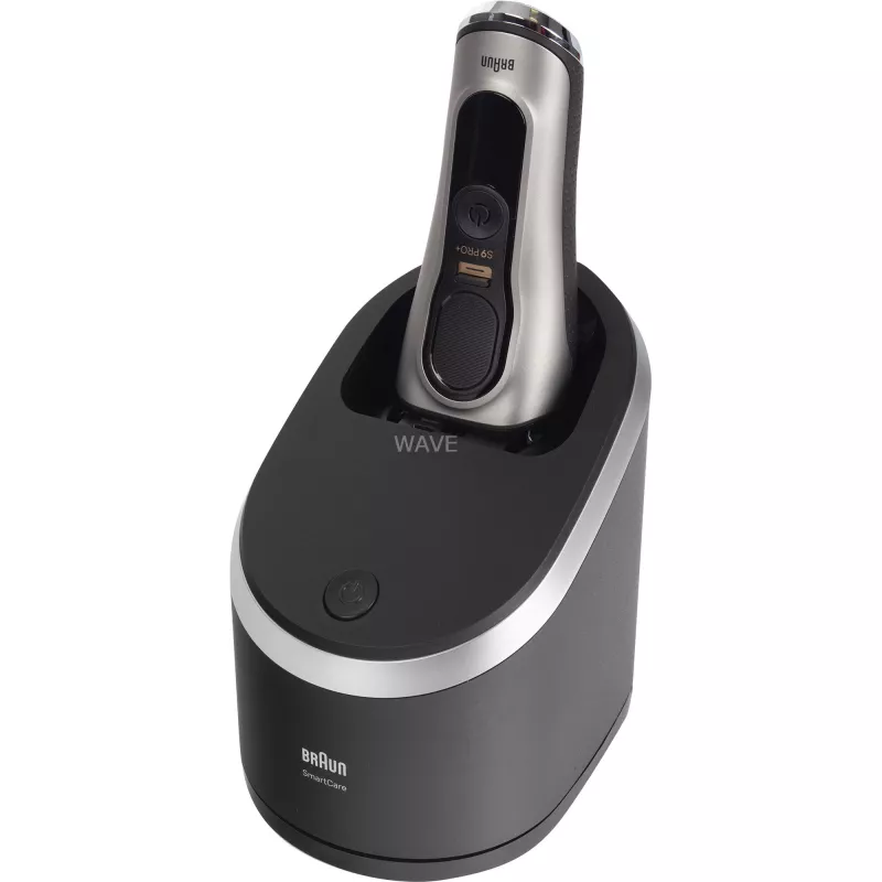 Braun Series 9 Pro+ 9565cc šlapias ir sausas skutimosi aparatas su trimeriu, Metallic