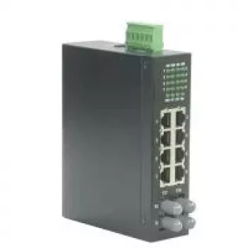 Pramoninis jungiklis ROLINE 21.13.1153 6x RJ-45 2x ST nevaldomas