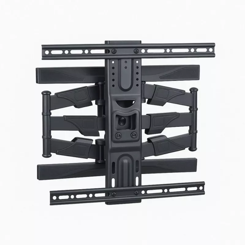 Sieninis TV laikiklis ART LCD/LED 40–75 col., iki 45 kg, pakreipiamas ir pasukamas, aukštis 52–380 mm, max VESA 600x400