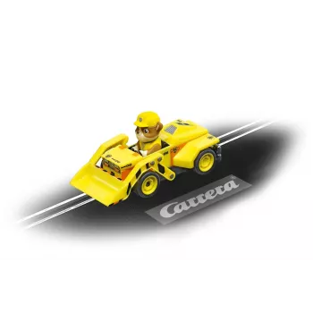 Radijo bangomis valdomas automobilis Carrera Paw Patrol Rubble, geltonas