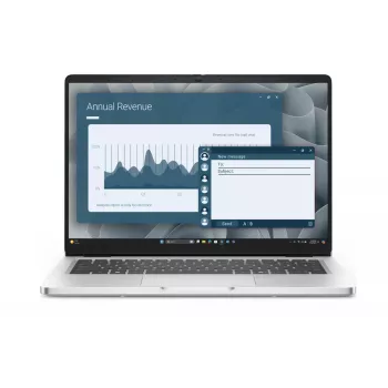 Nešiojamas kompiuteris Dell Pro 14 PC14255 | Platininė sidabrinė | 14 colių | IPS | FHD+ | 1920 x 1200 pikselių | Antirefleksinis | AMD Ryzen AI 5 PRO | 340 | 16 GB | DDR5 | Kietojo disko talpa 512 GB | AMD Radeon 840M