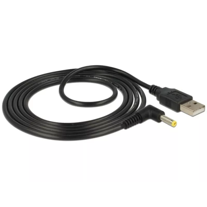 Maitinimo laidas DeLOCK 85544 USB A 1,5 m Juodas