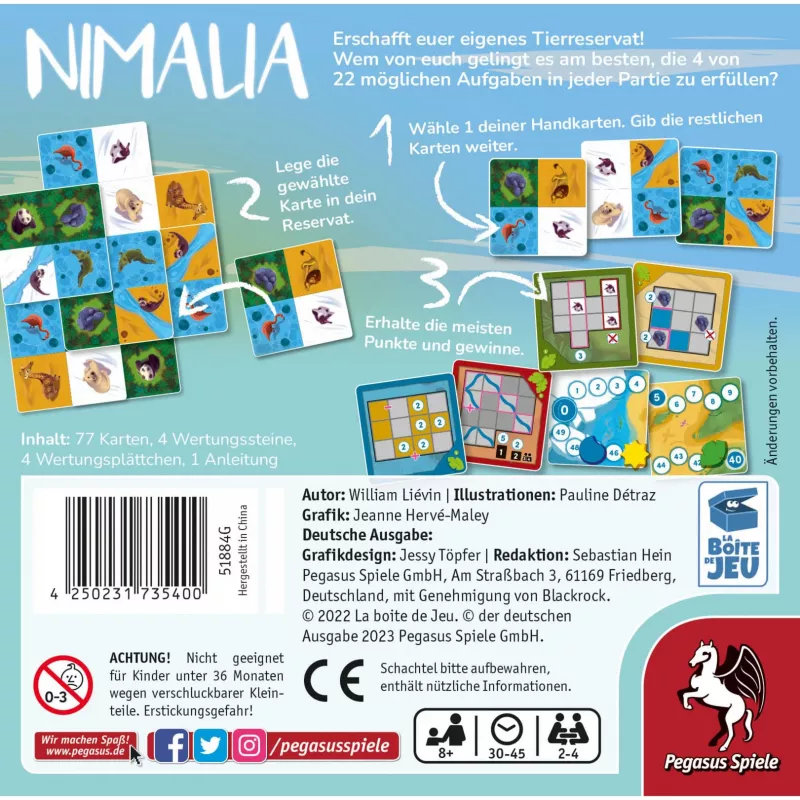 Nimalia, stalo žaidimas