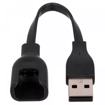 Akyga AK-SW-04 įkrovimo adapteris Huawei / Honor Band 4 Running, Band 4e, Band 5 Sport apyrankėms, USB
