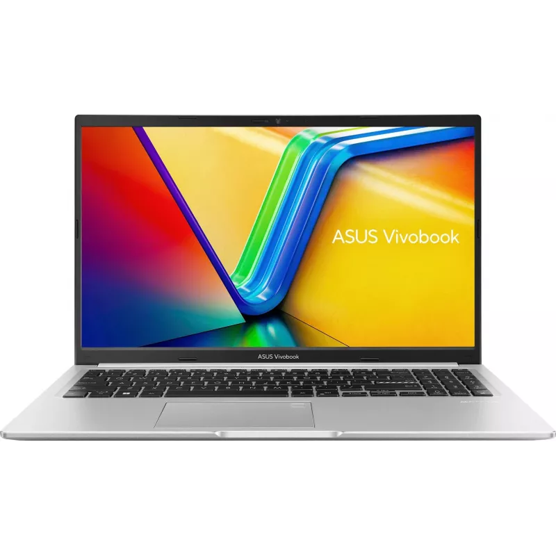Nešiojamas kompiuteris ASUS VivoBook 15 M1502YA-BQ336W 15,6 col. Full HD IPS, AMD Ryzen 5 7430U, 16 GB DDR4, 512 GB NVMe, Win11, sidabrinis