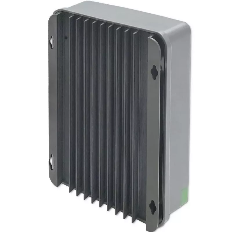 Qoltec MPPT saulės kolektorių valdiklis su temperatūros jutikliu 20A 12V/24V LCD ekranas 2xUSB