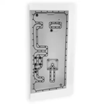 Distroplate Phanteks NV9 Stealkey D-RGB balta