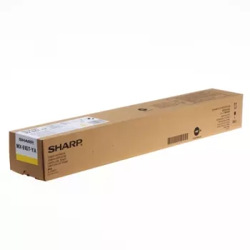Tonero kasetė Sharp MX61GTYB geltona 6000 puslapių