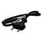 HP maitinimo laidas - BS 1363 (M) į IEC 60320 C7 - 0,5 m - juodas - Artimieji Rytai, Europa - skirtas Deskjet F4210, F4213, F4224, F4230, F4250, F4273, F4274, F4275, F4283, F4288, F4292