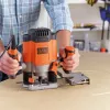 Frezavimo staklės Black+Decker KW1200E 1200W 8000-28000 RPM
