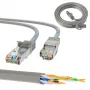 LAN pataisos laidas Extralink Cat.5e UTP 2 m, RJ-45 į RJ-45, pilkas