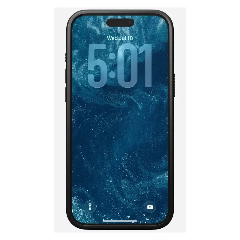 Odininis dėklas Nomad Modern, skirtas iPhone 17 Pro Max (6,9 colio) – Burgundijos, oda+TPU+PC