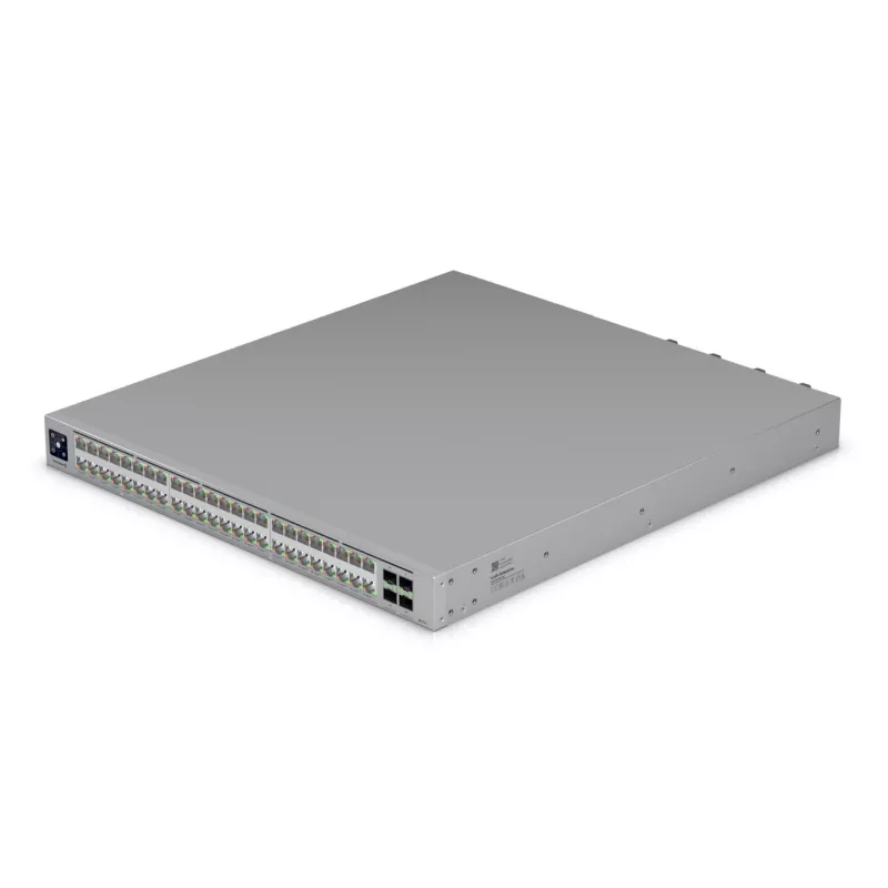 Ubiquiti ECS-48-POE (2150 W) ĮMONĖS KLASĖS 48 PŲ LAYER 3 ETHERLIGHTING POE+++ PERJUNGIKLIS, 10 GbE RJ45, 25G SFP28
