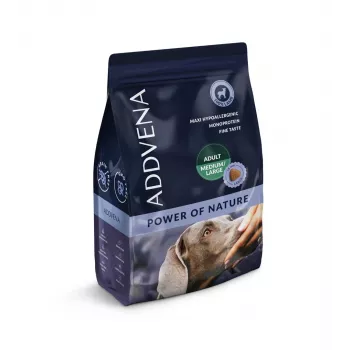 ADDVENA Power of Nature Adult Medium/Large ėriena - sausas šunų ėdalas - 2,5 kg