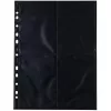 HERMA Fotophan foto kišenės 10x15 cm portretinės juodos 10 vnt.