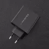 Maitinimo adapteris QOLTEC 51717 45W 20V 3A AC vidinis įkroviklis išmaniesiems laikrodžiams, juodas