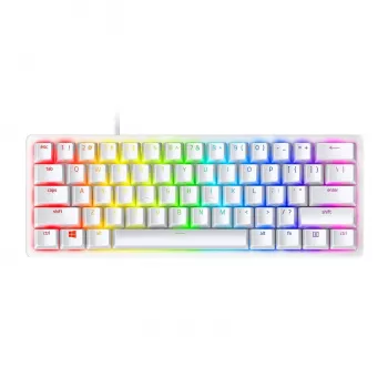 Razer Huntsman Mini 60% žaidimų klaviatūra, laidinė, optomechaninė, RGB LED apšvietimas, Nordic