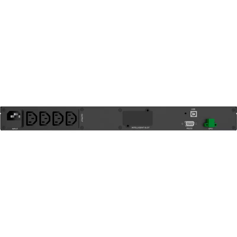 PowerWalker VI 500 R1U nepertraukiamo maitinimo šaltinis (UPS) Line-Interactive 0,5 kVA 300 W 4 lizdai