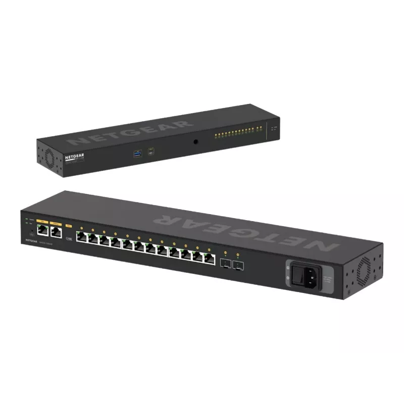 NETGEAR M4250-12M2XF valdomas L2/L3 2,5G Ethernet 1U juodas