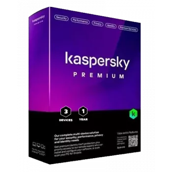 Kaspersky Premium + Klientų palaikymas | 3 Įrenginiai | 1 Metai | ES