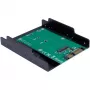 Inter-Tech KT001B M.2 į SATA III adapterio plokštė