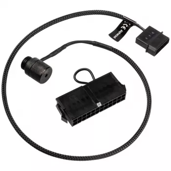 Alphacool 17451 Eiszapfen lazerinis įtaisas G1/4 inch su 50 cm kabeliu ir ATX trumpikliu