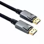 ROLINE 11.04.5867 DisplayPort kabelis 2 m juodas - sidabrinis (11.04.5867)