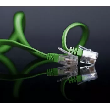 Tinklo kabelis ShiverPeaks SP713-SLG Žalia 3 m Cat6 U/UTP