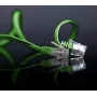Tinklo kabelis ShiverPeaks SP713-SLG Žalia 3 m Cat6 U/UTP