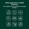 Akumuliatorius AGM VRLA 12V 90Ah IP54