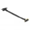 Riser kortelė DeLOCK 88042 PCI Express x1 vyriška 90° kampu su 30 cm kabeliu