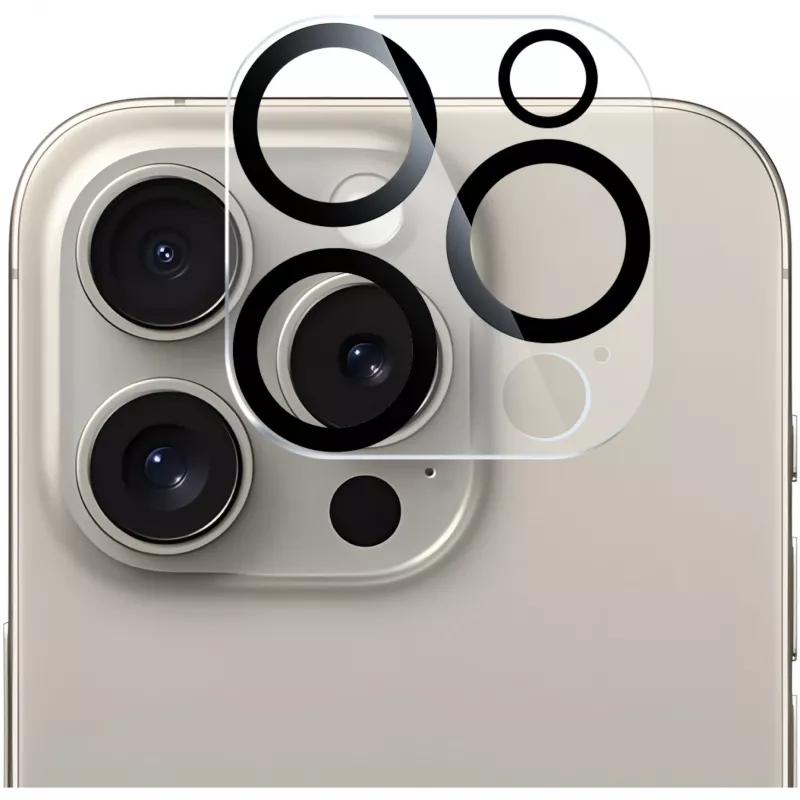 NEVOGLASS 3D apsauginis stiklas kamerai, iPhone 16 / 16 Plus