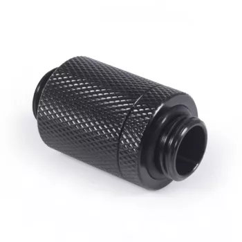 Alphacool ES D-Plug 25,5mm G1/4 AG ant G1/4 AG - Deep Black (17580)
