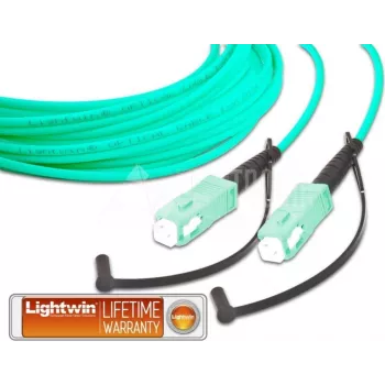 Lightwin LSP-50 SC-SC 10.0 OM3 šviesolaidinis SC-SC šuoras, OM3, 10 m