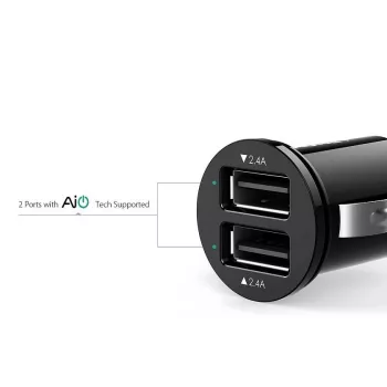 Automobilinis įkroviklis AUKEY CC-S1 Mini 24 W 4.8 A