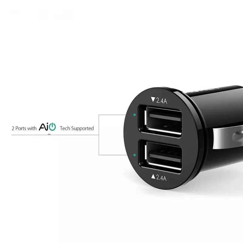 Automobilinis įkroviklis AUKEY CC-S1 Mini 24 W 4.8 A